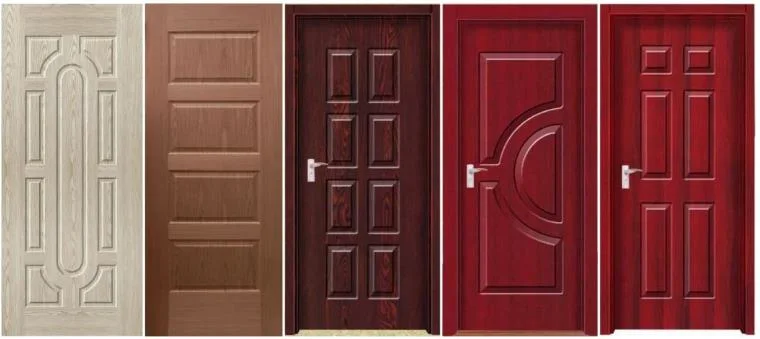 Natural Wood Moulding MDF Door Skin for Door Panel Decoration