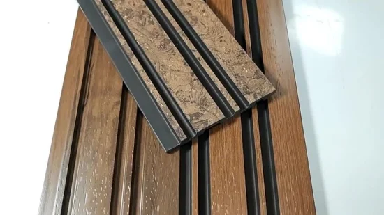 MDF 웨이브 패널 샌드위치 패널 PS 벽 장식 벽 천장 패널 몰딩 홈 인테리어 클래딩 Wainscoting 목재 PVC 대리석 시트 가격